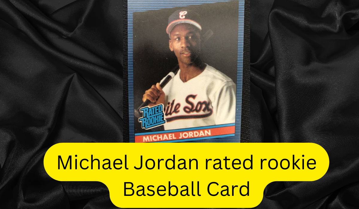 Michael Jordan rated rookie baseball card