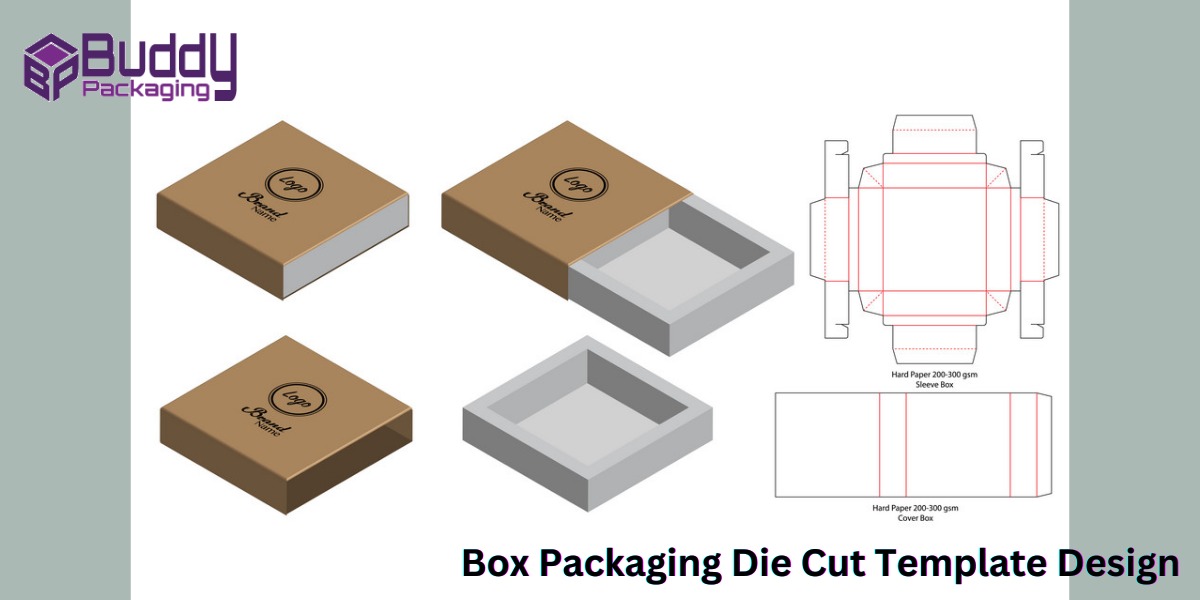 Box Packaging Die Cut Template Design